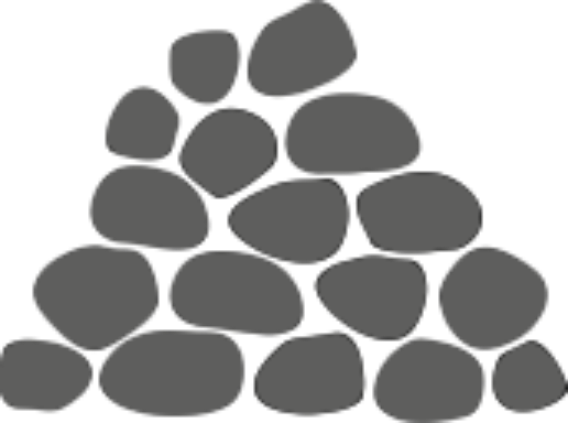 gravel surface type icon