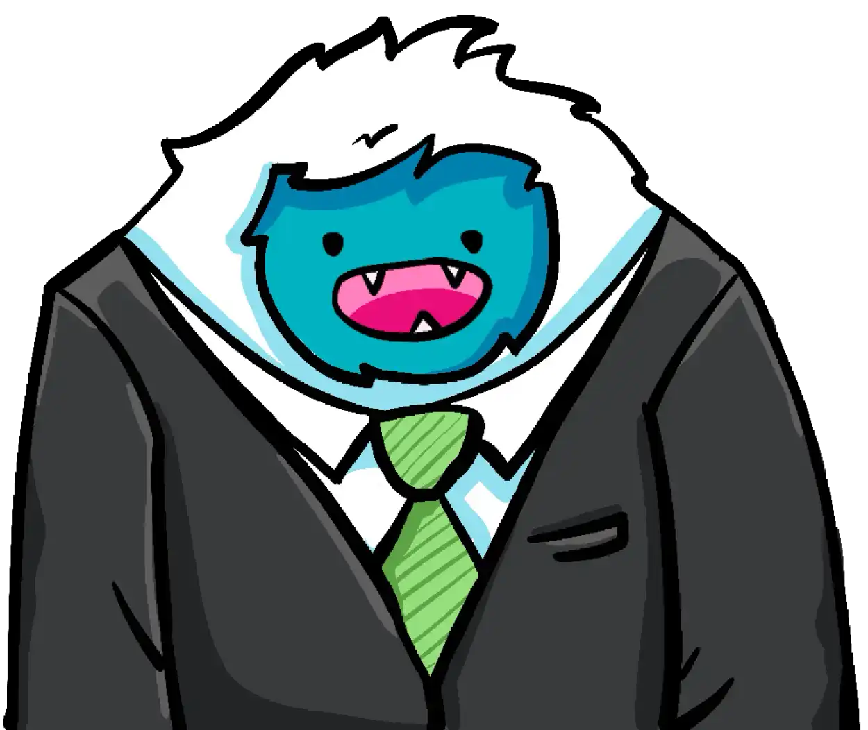 Snow Shovel Man with Tie | Northern Snow